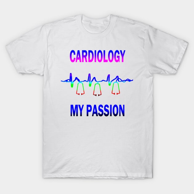 Cardiology T-Shirt by GR-ART